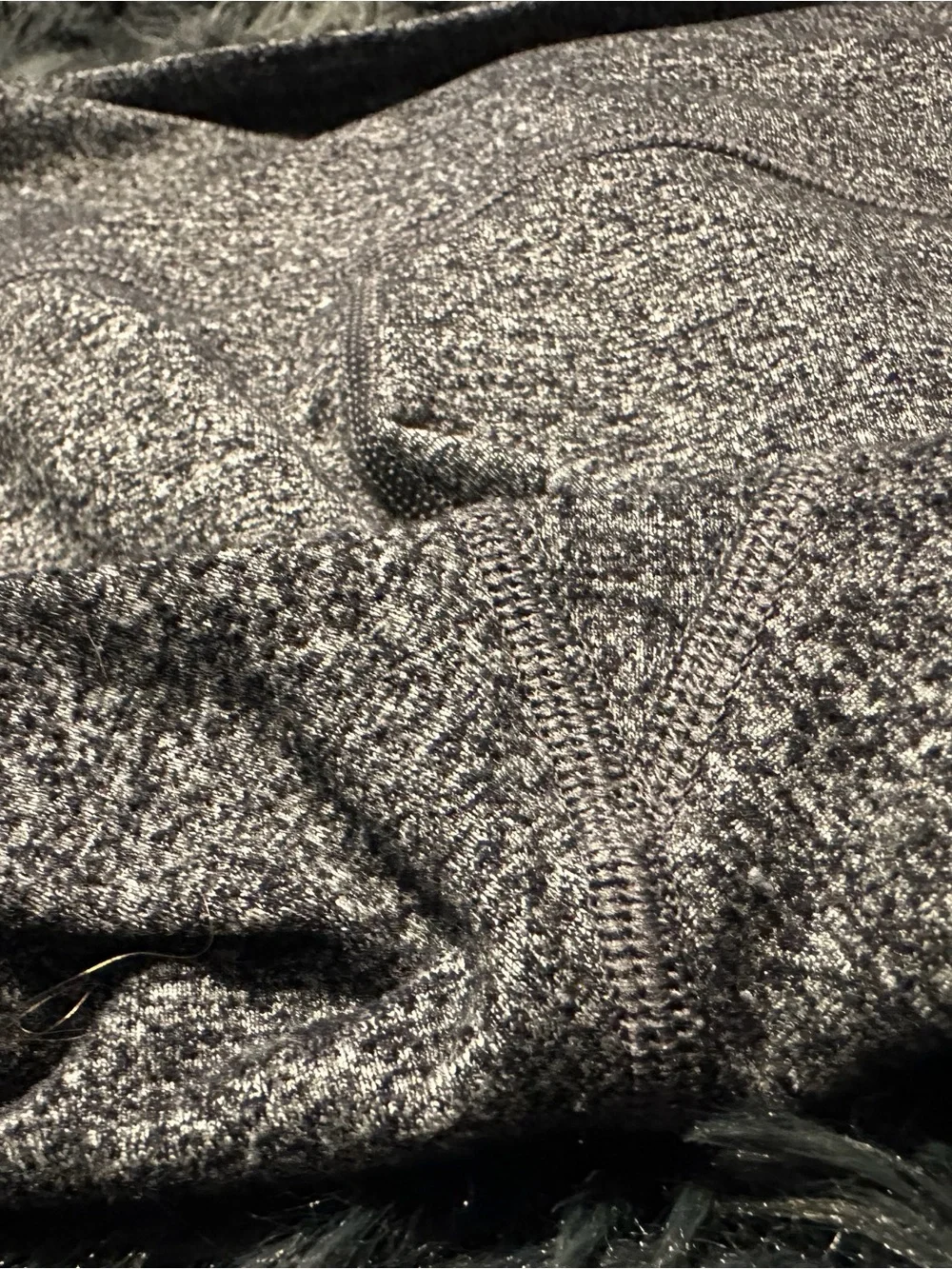 lululemon athletica Heathered Charcoal Gray Leggings